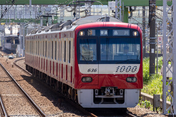 Obraz premium 京浜急行の電車