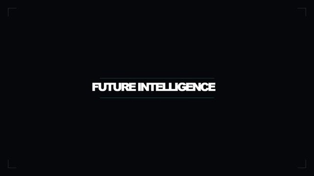 sleek minimalist tech ai business identity text