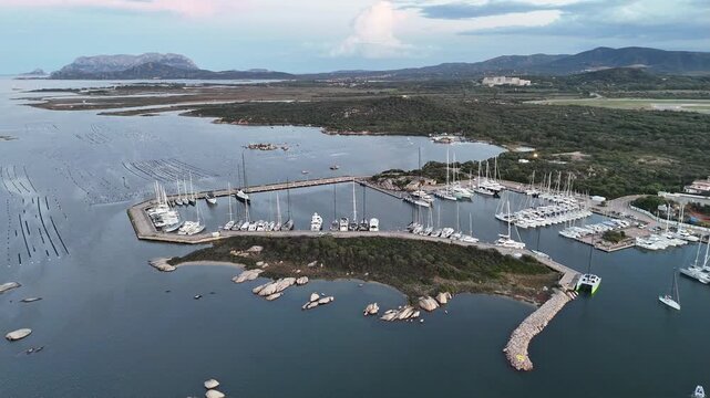 port d'Olbia en Sardaigne