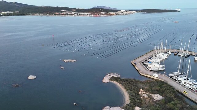 port d'Olbia en Sardaigne