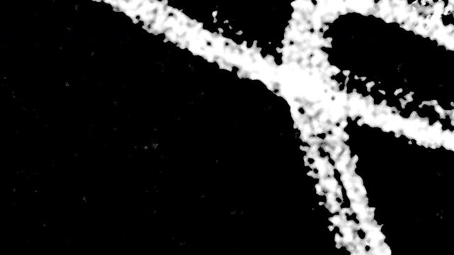 Doodle Noise, Dust and Grain on Old Damaged Film Surface with Dynamic Film Rolling Effect