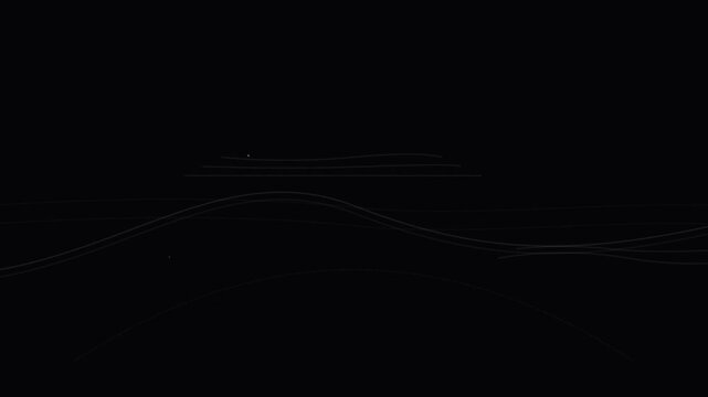 vector topography line flow abstract tech background