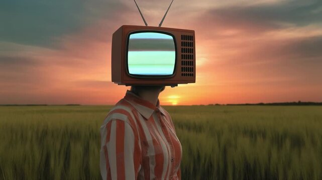 TV head figure