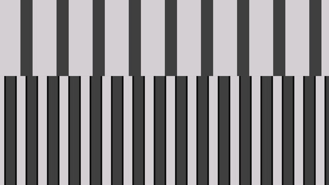 Monochrome piano key pattern desktop wallpaper