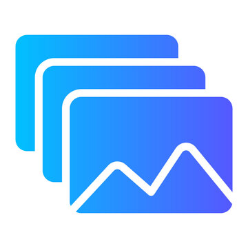 gallery gradient icon
