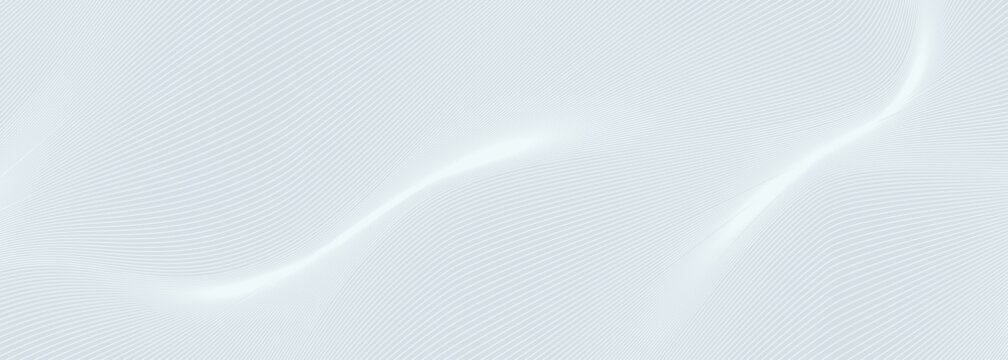 Premium background with dynamic luxury pastel white line pattern. Modern graphic design with glowing wavy line elements for luxury banner, invitation, presentation, certificate.