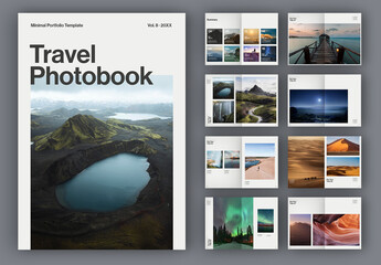 Travel Photobook Layout