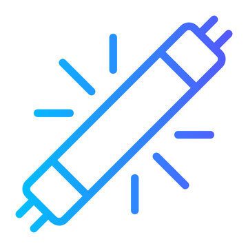 flourescent gradient icon