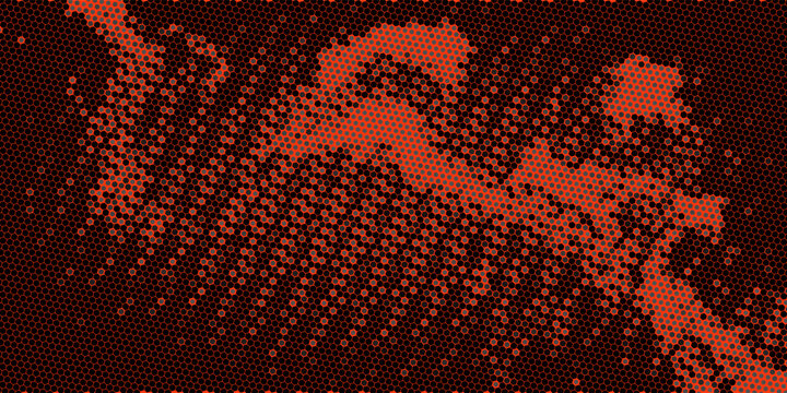 Red python leather as background. Red snake skin background.