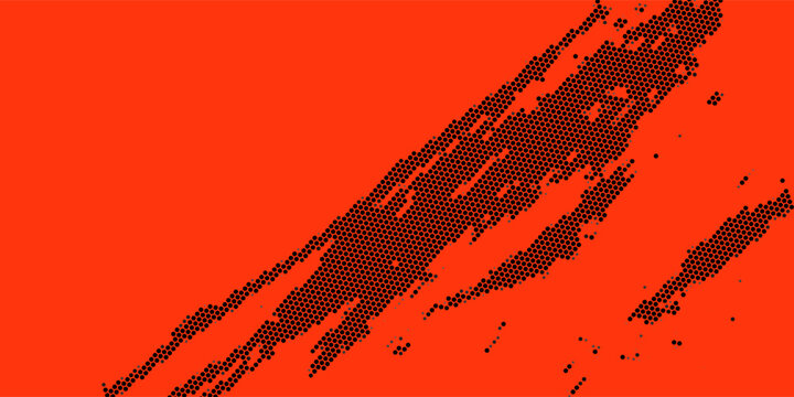 Red python leather as background. Red snake skin background.