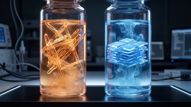 Drug Crystal Polymorphism Two Forms Same Molecule Different Structure Pharmaceutical