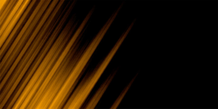 An abstract lines background vector illustration features a vibrant orange and red flame wave with bright light energy rays glowing against a dark black texture pattern