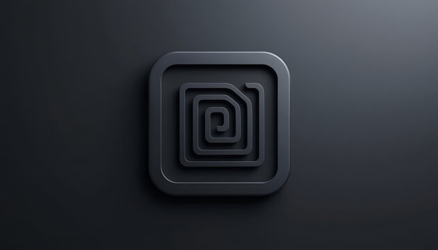 light switch on black background