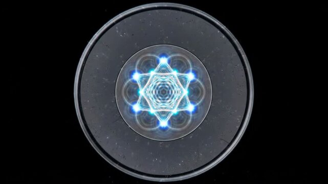 Optical Fiber Mode Pattern Transverse Light Distribution Scientific Visualization