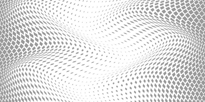 simple grey rhombus halftone wave pattern for banner poster background.