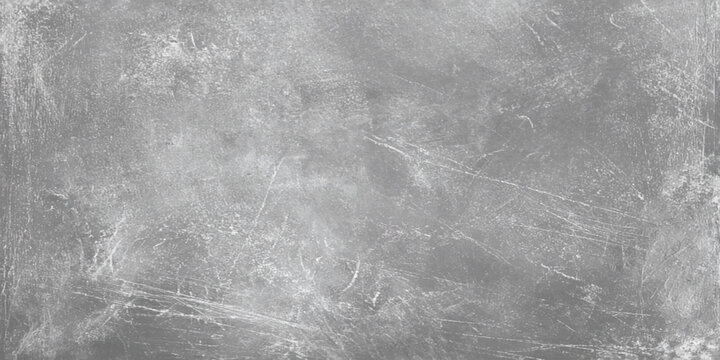 Gray scratched concrete wall texture background with scratches and marks