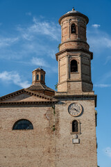 Obraz premium Montalto delle Marche. The Co-Cathedral of Santa Maria Assunta and San Vito