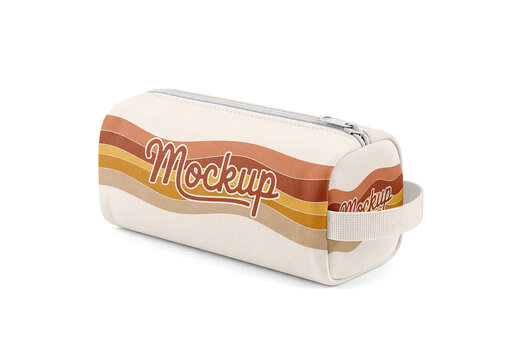 Toiletry Bag Background Mockup