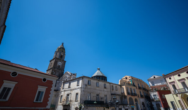 Teano, Campania. Glimpses of the historic center