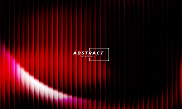 Abstract smooth gradient ribbed glass backgrounds, neon striped glass effect abstract glowing light background