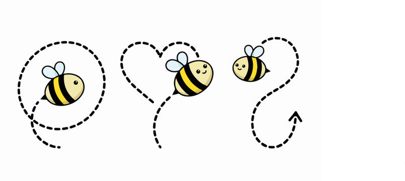 Three_bees_flight_paths