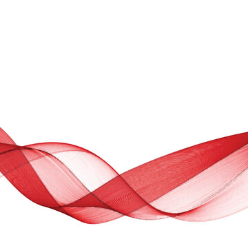 Beautiful red wave, template for presentation, layout for business, advertisement for bigboard. eps 10