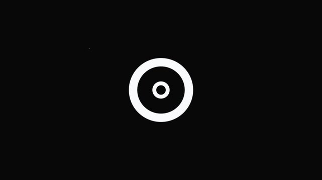 Abstract bubble burst explosion, circle ring ripple motion design, modern fireworks style geometric animation, black background visual effects loop, hd 4k stylish motion graphics elements pack