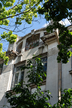 Architecture of old Tbilisi, capital city of Georgia