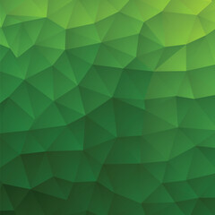 Obraz premium Light Green vector blurry hexagon pattern. Creative geometric illustration in Origami style with gradient. The template can be used as a background for cell phones. eps 10