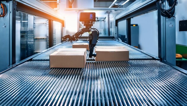 automated inspection of packaging on conveyor with machine vision technology