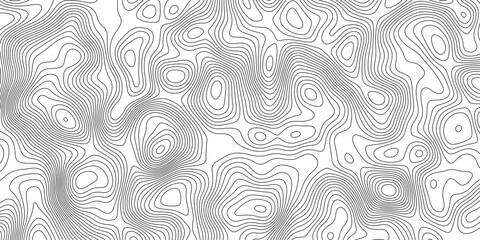 Fototapeta premium Abstract luxury topography contour map grid pattern backdrop background. Vector illustration. wave Line topography map contour background. Illustrations of maps Abstract Geometric.