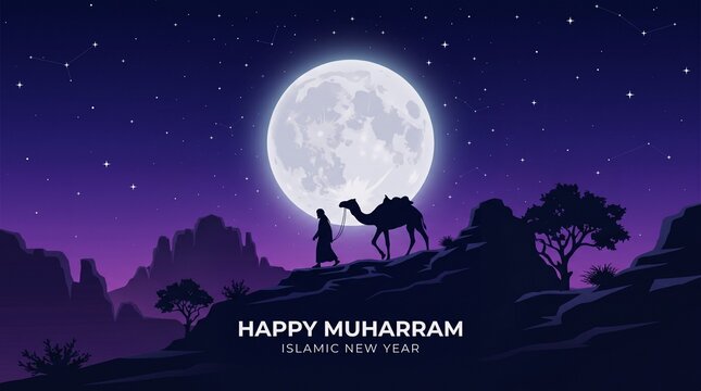 Happy Islamic New Year, Happy Muharram Poster