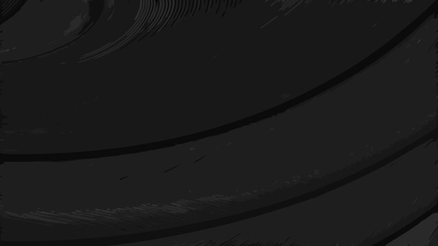 Concentric circles in a monochromatic gray vector illustration creating an abstract swirling pattern on a dark background swirl monochrome dark background geometric