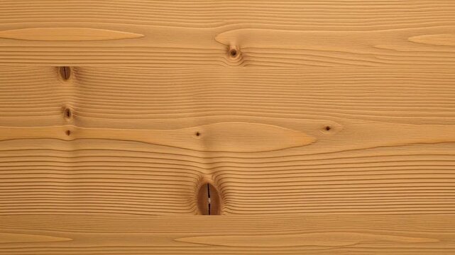 Close-up of wooden plank with knots and grain