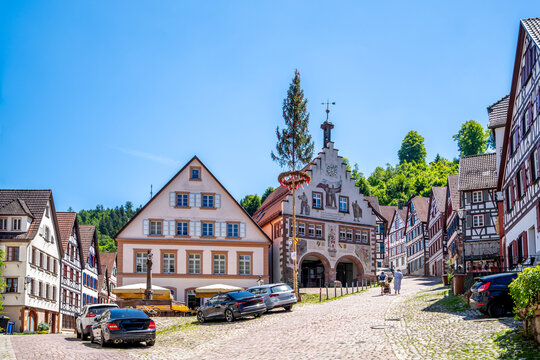 Altstadt, Schiltach, Schwarzwald, Deutschland 
