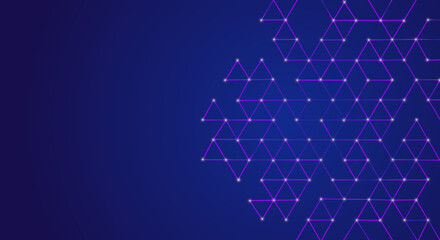 Abstract blue background with magic stars and bright holiday light creates a shiny winter space illustration for Christmas decoration and xmas night celebration © MUSMORIOM