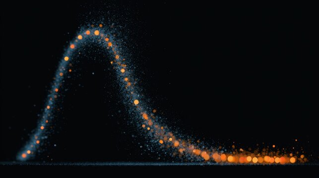 stock hype cycle visualization, accumulation, pump, peak, collapse, regret, stylized finance infographic