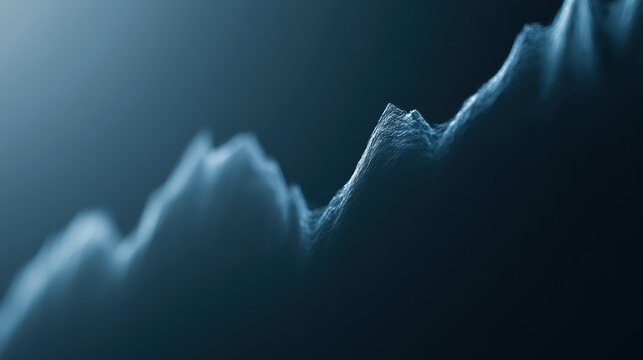 stock market rumor effect concept, sudden chart movement, online trading behavior, modern finance visual