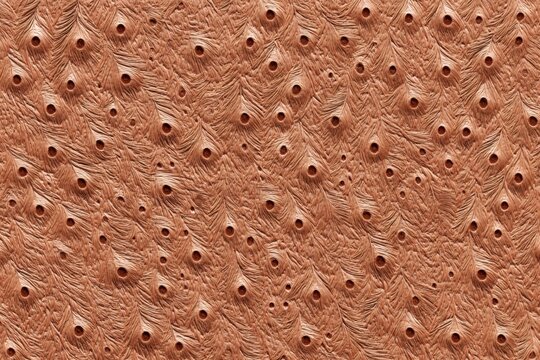 Microscopic Compact Bone Tissue Osteons Haversian System Close-Up, Lamellae Canals Biology Science Visualization, Medical Education Art