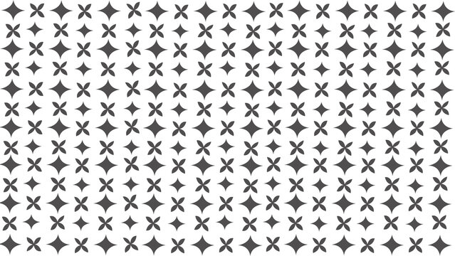 Dense geometric x and cross mark seamless repeat pattern on white background
