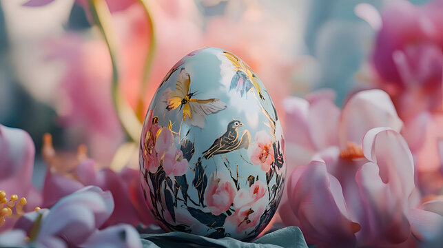 colorful easter eggs