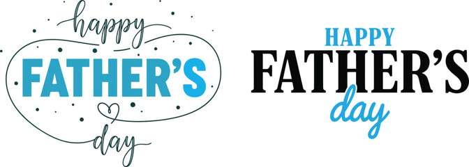 Happy fathers day celebration greeting card design © KaziDalia