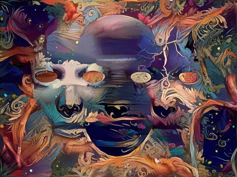 Three faces