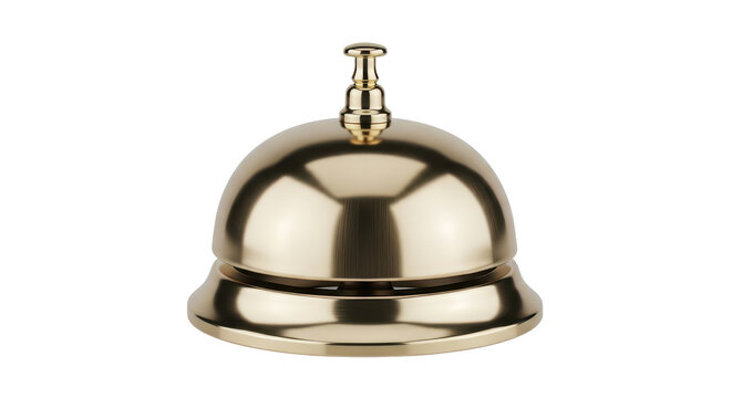bell on white background