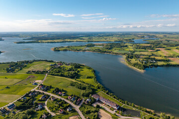 Jezioro Rajgrodzkie – jezioro leżące na terenie Pojezierza Ełckiego. Polska  © Tomasz Warszewski