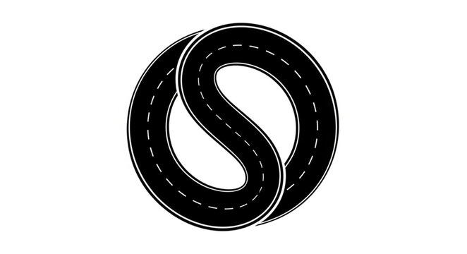 Endless Road Loop Symbol.