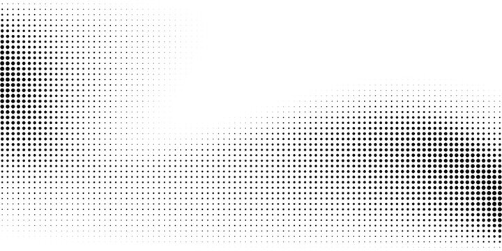 Aged halftone noise gradient texture. Grunge dirty speckles and spots background. White and black faded sand grain wallpaper.vector