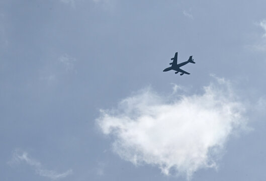 Jet Plane Flying Overhead