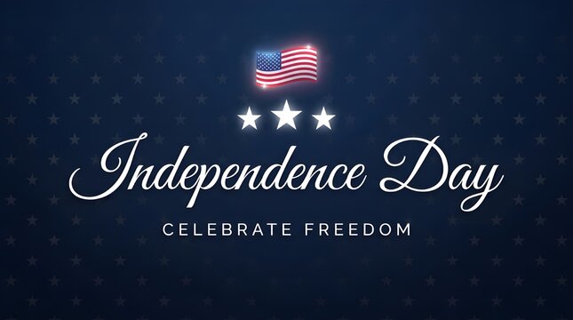 Independence day celebration background