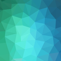 Obraz premium green and blue color. triangle background. geometric design. polygonal style. eps 10